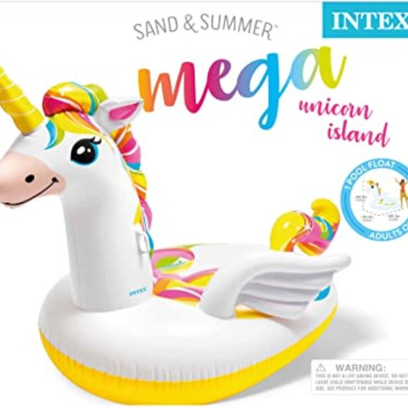 NEW intex big unicorn 🦄 water float - Picture 2 of 7